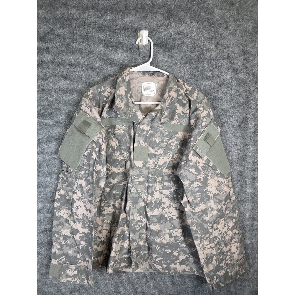 Army Combat Uniform Jacket Mens Medium Short Camo Flame Resistant Military NSN
